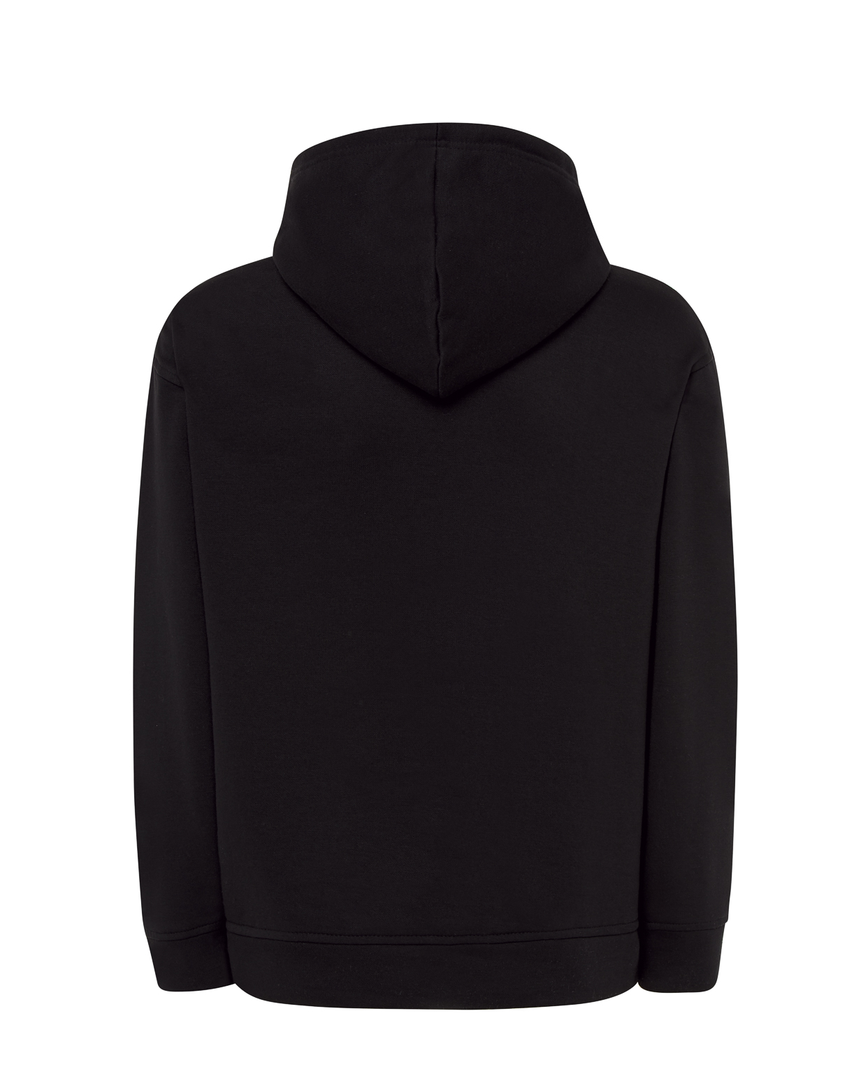 jhktshirt_swocekng_bk_back Sudadera Capucha Kangaroo Personalizable 260gr - Imagen 19