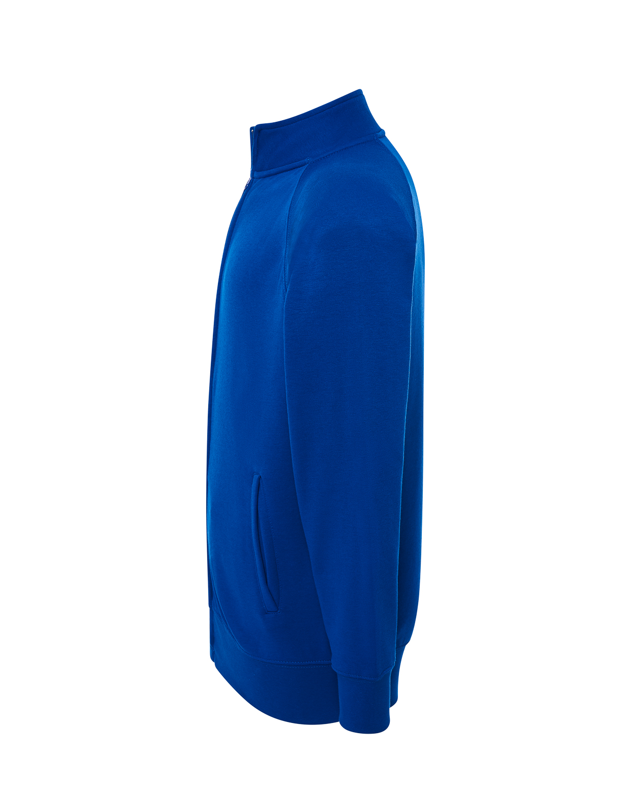 jhktshirt_swrafuzip_rb_side Sudadera Hombre Cremallera Full Zip con Cuello Alto - Imagen 13