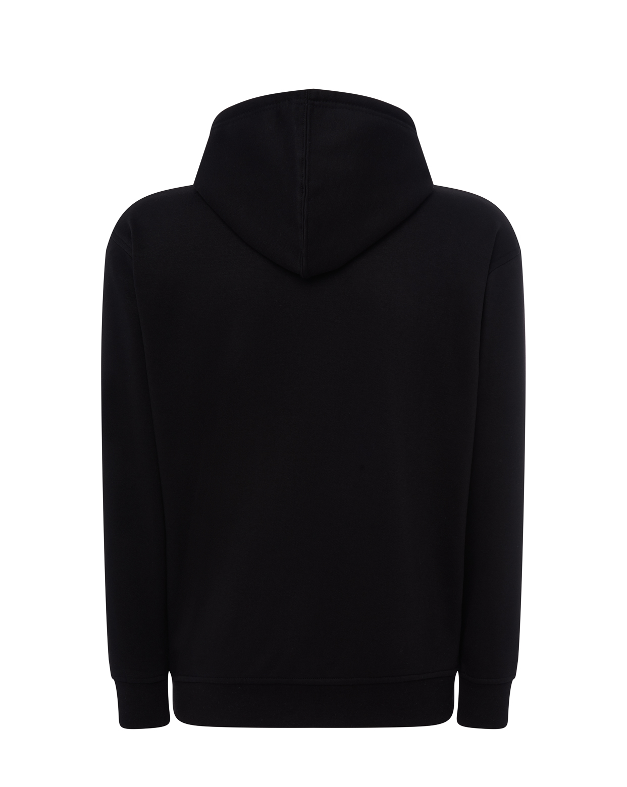 jhktshirt_swuahood_bk_back Sudadera Capucha Cremallera Unisex Hooded Sweatshirt Personalizable - Imagen 14