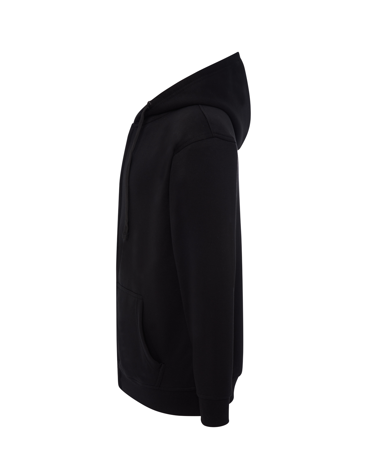 jhktshirt_swuahood_bk_side Sudadera Capucha Cremallera Unisex Hooded Sweatshirt Personalizable - Imagen 13