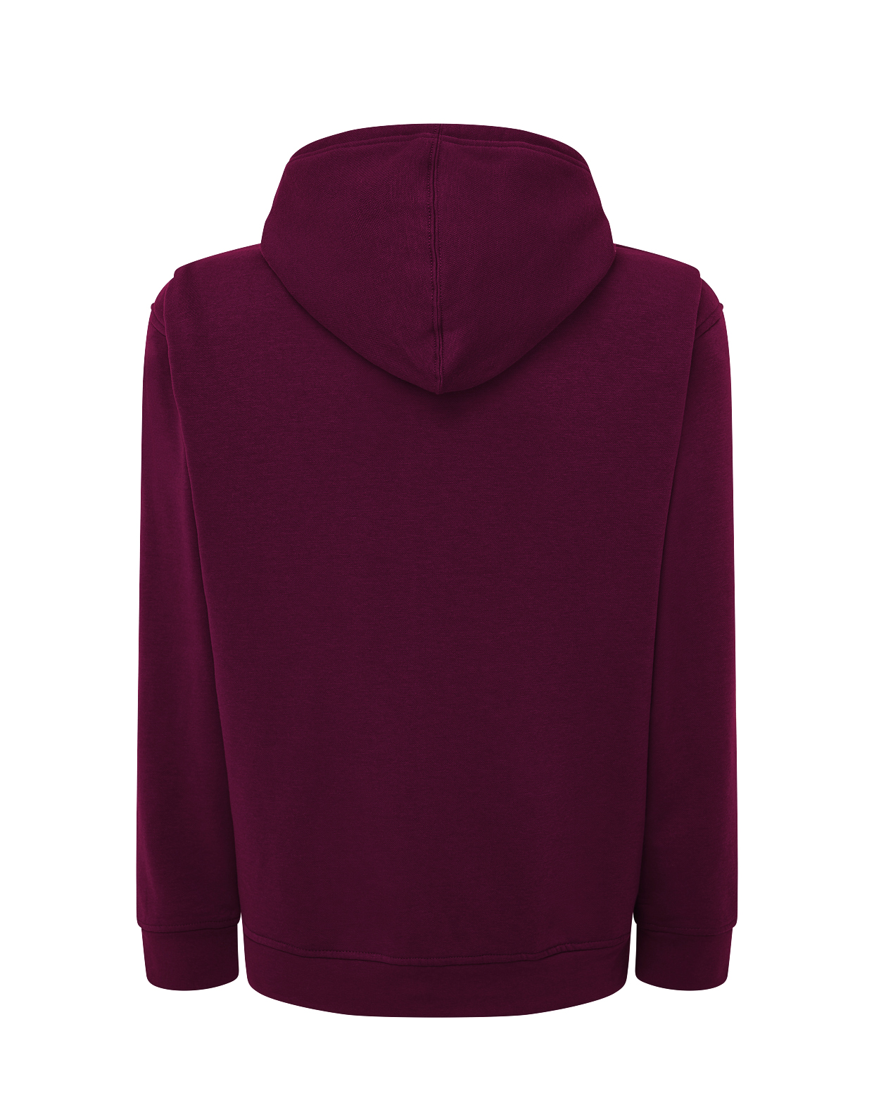 jhktshirt_swuahood_bu_back Sudadera Capucha Cremallera Unisex Hooded Sweatshirt Personalizable - Imagen 41