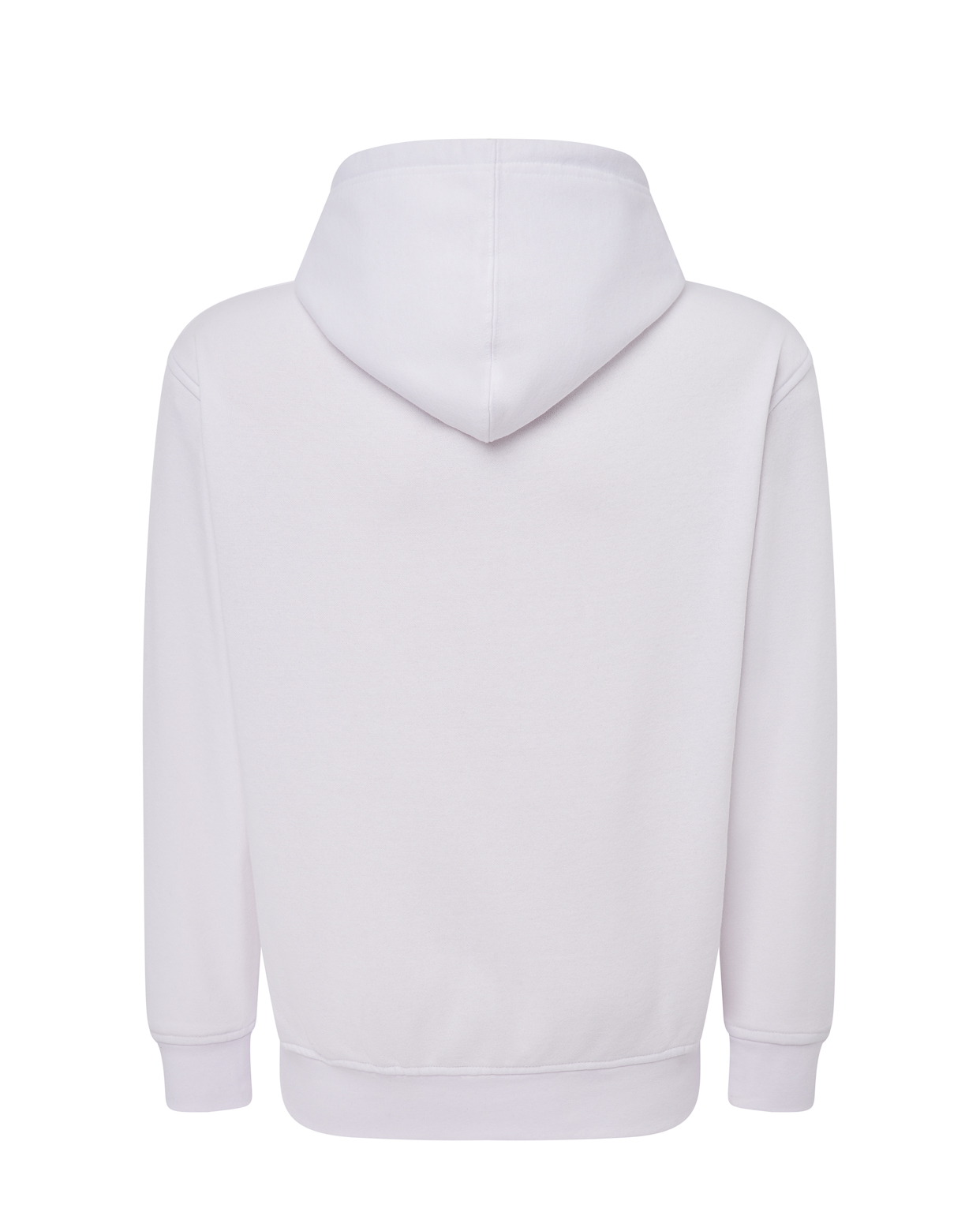 jhktshirt_swuahood_wh_back Sudadera Capucha Cremallera Unisex Hooded Sweatshirt Personalizable - Imagen 24