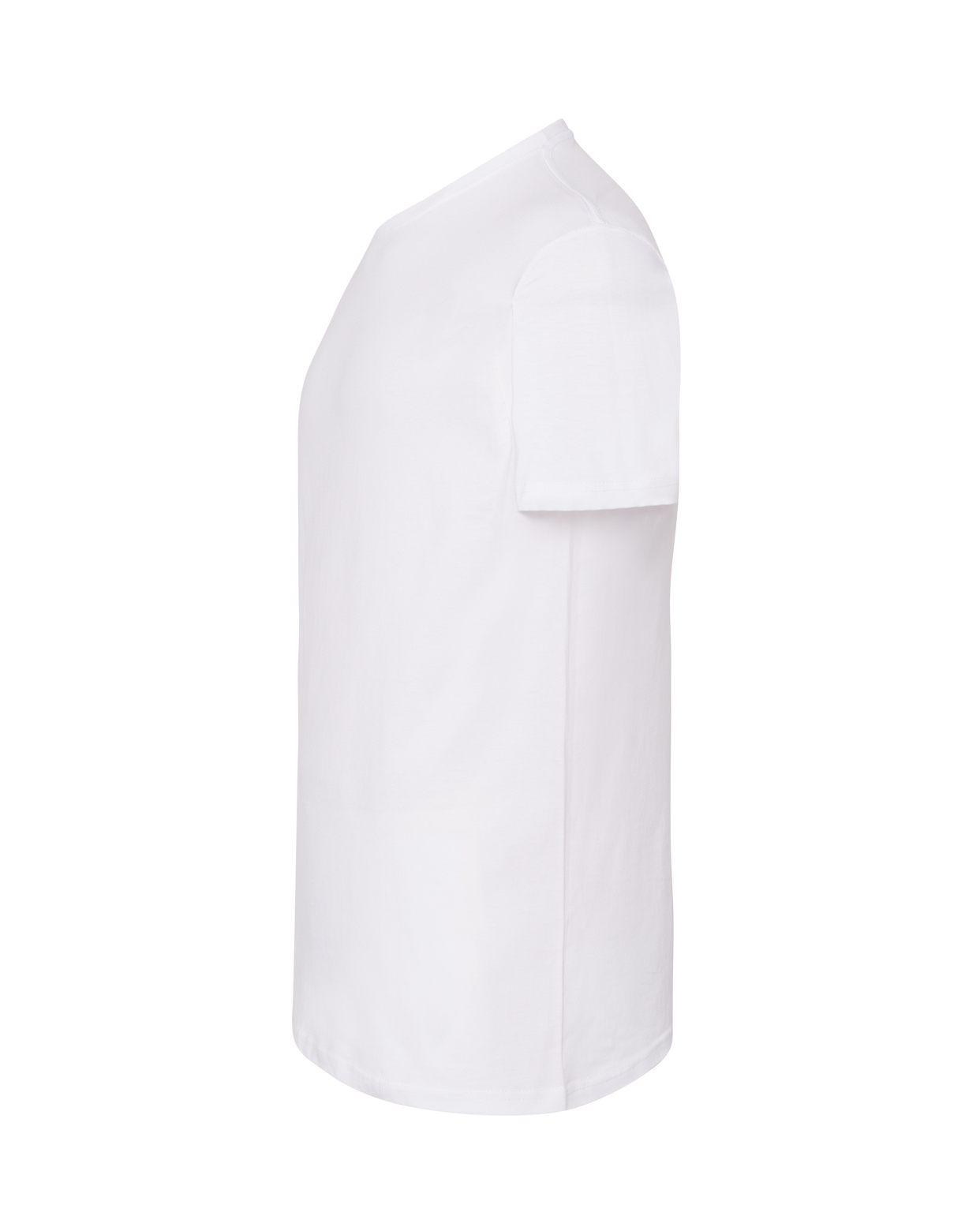 jhktshirt_tsr160dgp_wh_side Camiseta Hombre Digital Print 160gr 100% Algodón Peinado - Imagen 3