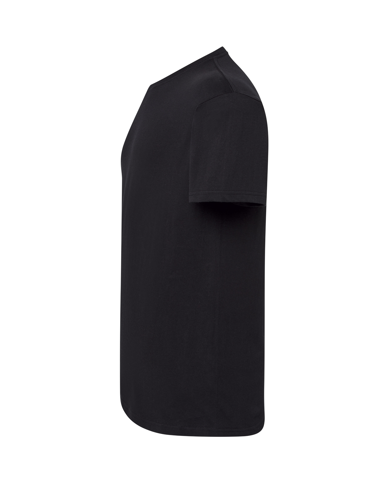 jhktshirt_tsra150ks_bk_side Camiseta Básica Hombre Tallas Grandes King Size 100% Algodón - Imagen 18