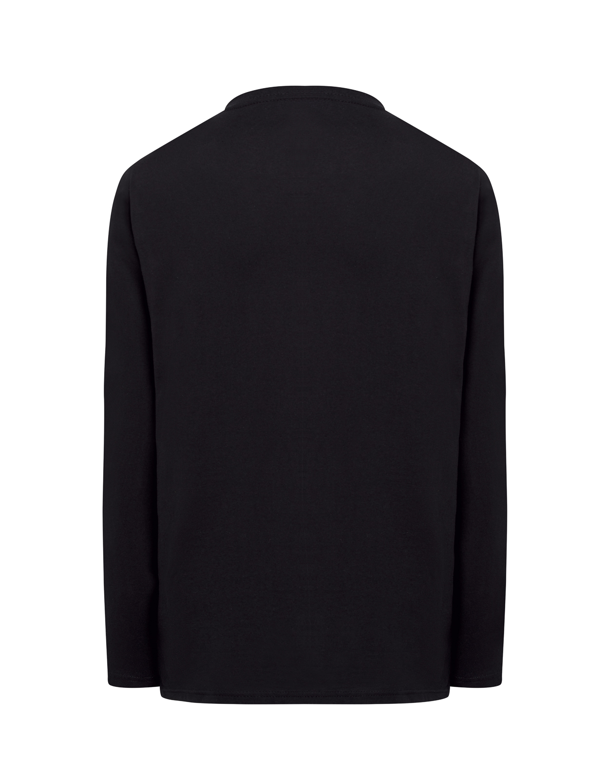jhktshirt_tsra150ls_bk_back Camiseta manga larga hombre 100% algodón 155gr - Regular LS - Imagen 15