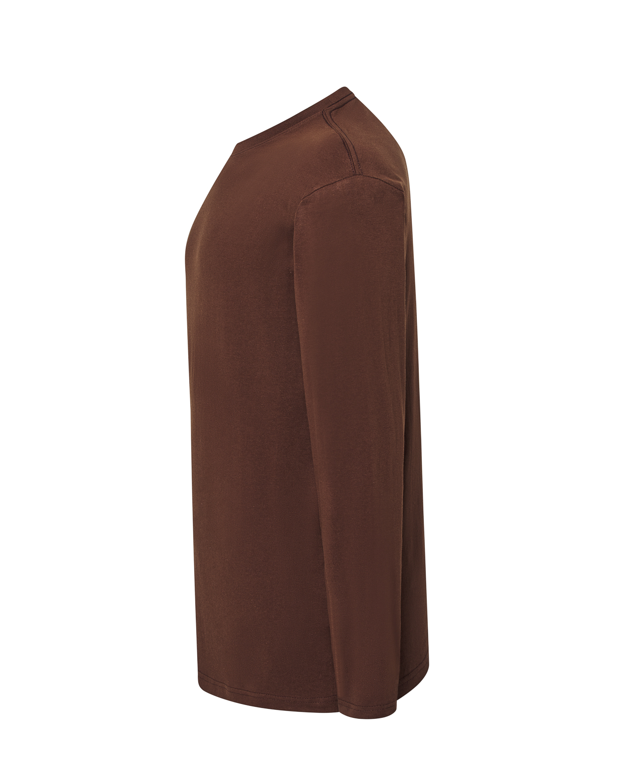 jhktshirt_tsra150ls_ch_side Camiseta manga larga hombre 100% algodón 155gr - Regular LS - Imagen 16