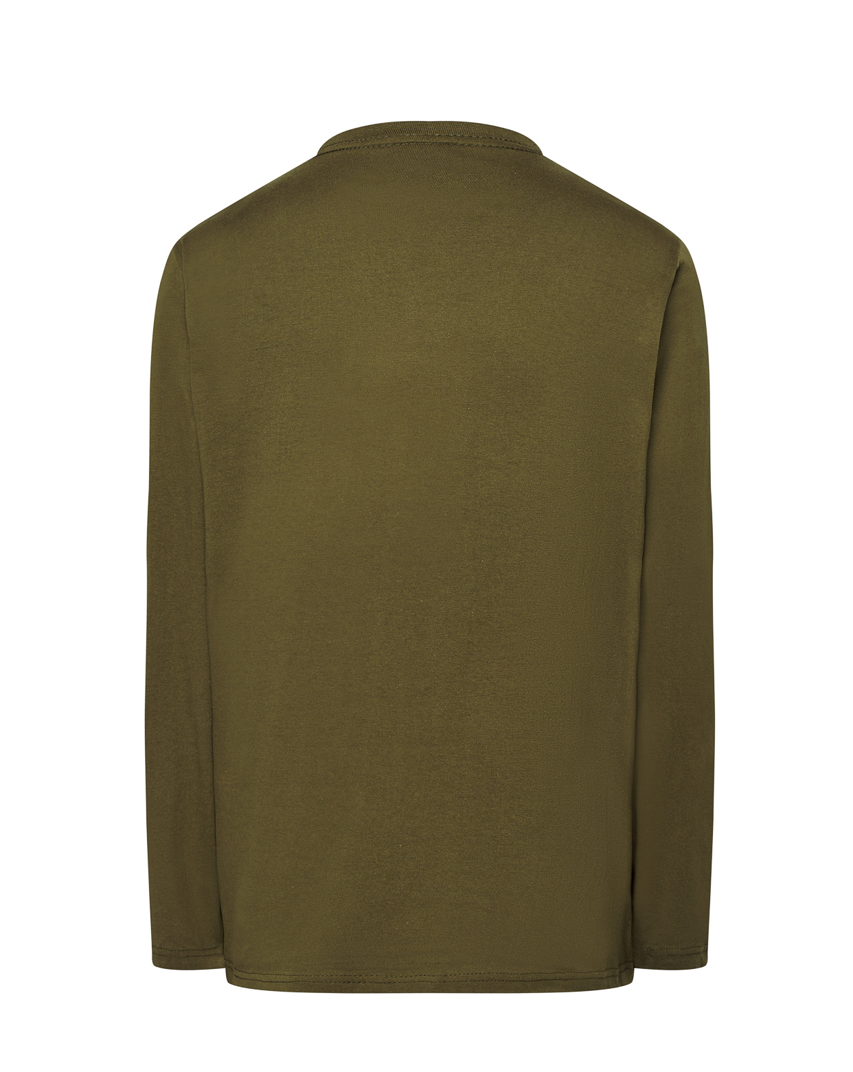 jhktshirt_tsra150ls_kh_back Camiseta manga larga hombre 100% algodón 155gr - Regular LS - Imagen 21