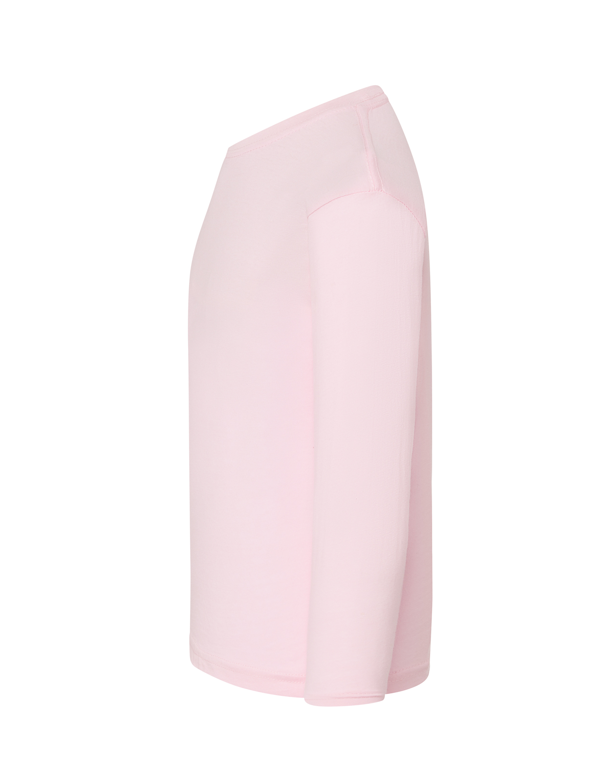 jhktshirt_tsrk150ls_pk_side Camiseta Manga Larga Niño 100% Algodón – T-SHIRT LS KID - Imagen 18