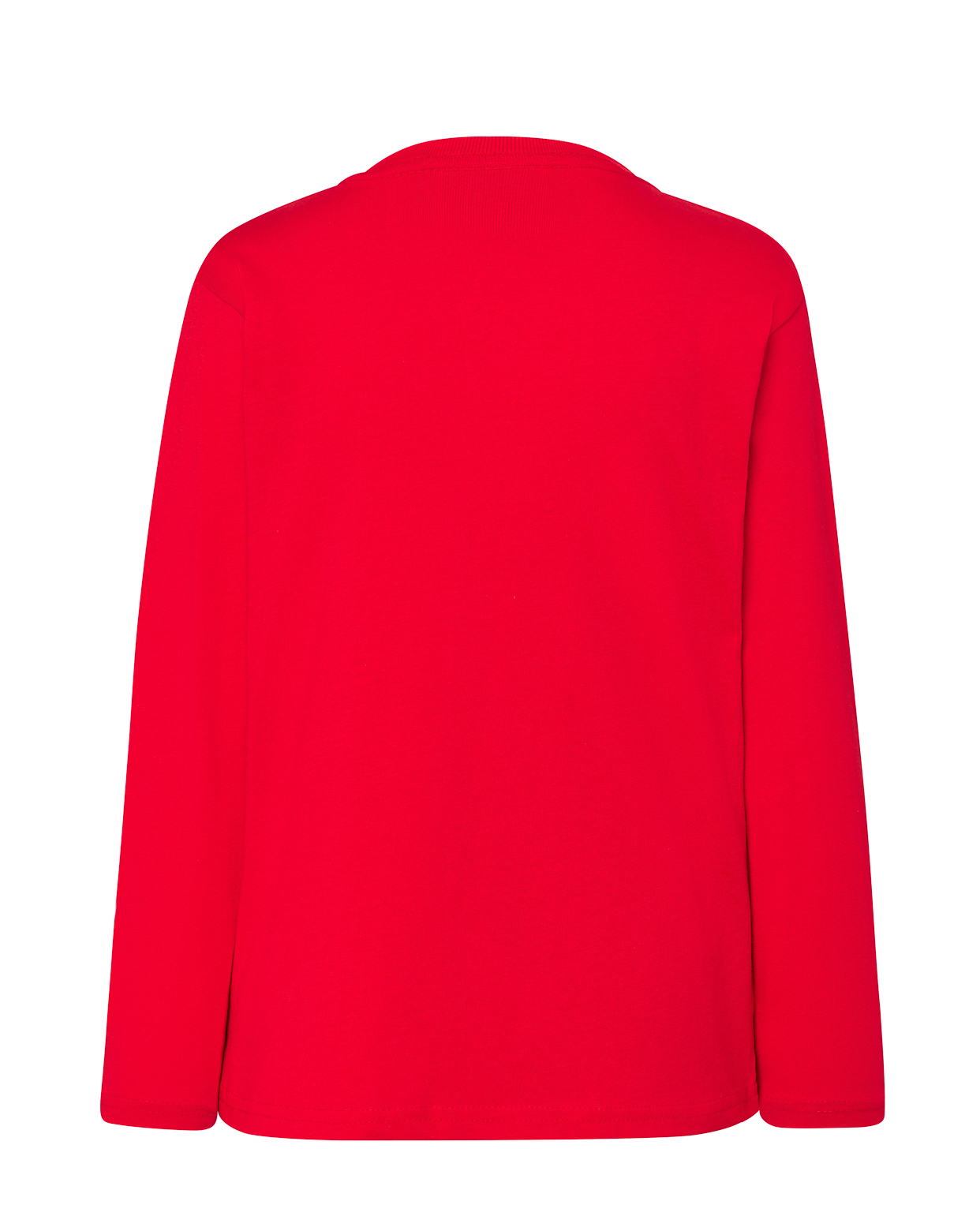 jhktshirt_tsrk150ls_rd_back Camiseta Manga Larga Niño 100% Algodón – T-SHIRT LS KID - Imagen 25