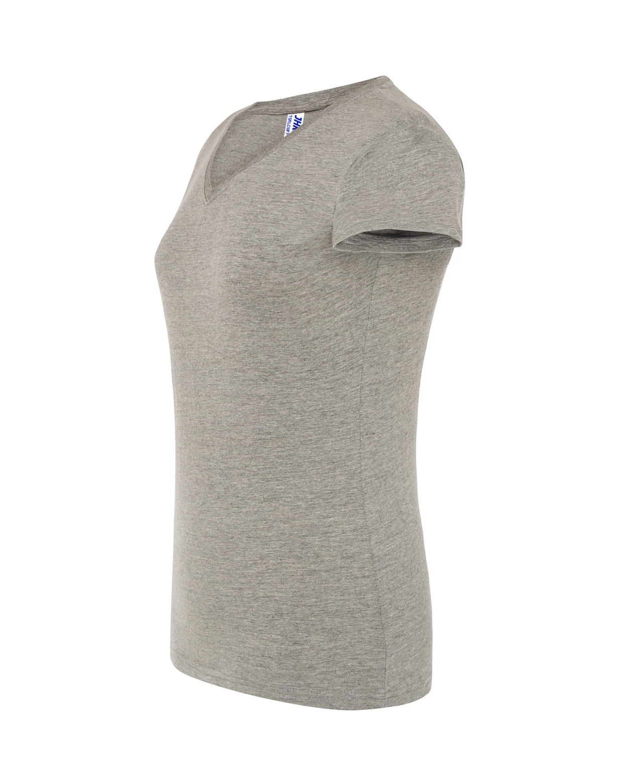 jhktshirt_tsrlcmfp_gm_side Camiseta Mujer Cuello Pico 100% Algodón 145gr – Lady Regular V-Neck - Imagen 50
