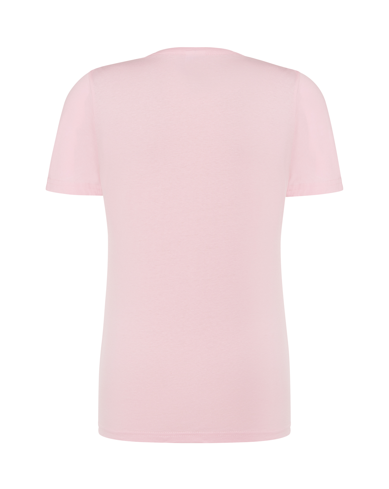 jhktshirt_tsrlcmfp_pk_back Camiseta Mujer Cuello Pico 100% Algodón 145gr – Lady Regular V-Neck - Imagen 25