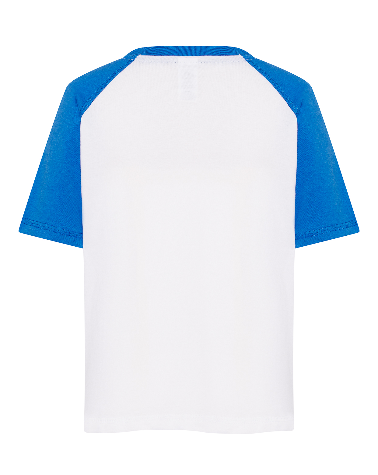 jhktshirt_tsukbsb_whrb_back Camiseta Infantil Baseball Raglan Unisex Personalizable - Imagen 7