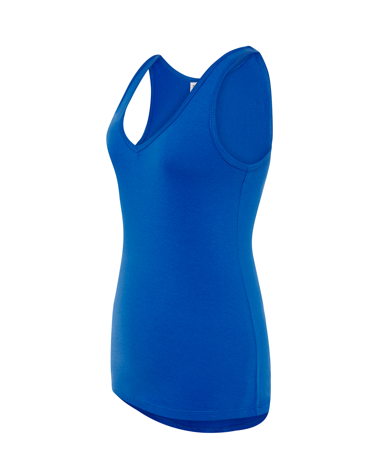 jhktshirt_tsulmkn_rb_side Camiseta Mujer Sin Mangas Mikonos – Cuello Pico Algodón 145g - Imagen 12