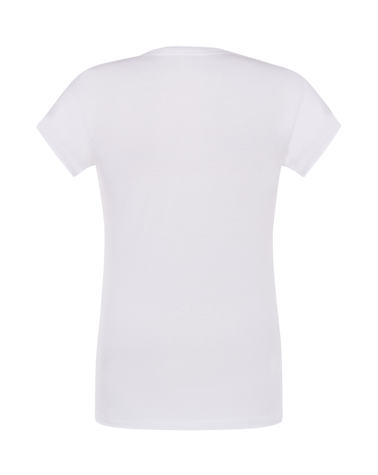 jhktshirt_tsulscl_wh_back Camiseta Mujer Cuello Pico Sicilia - Algodón Sin Rematar - Imagen 18