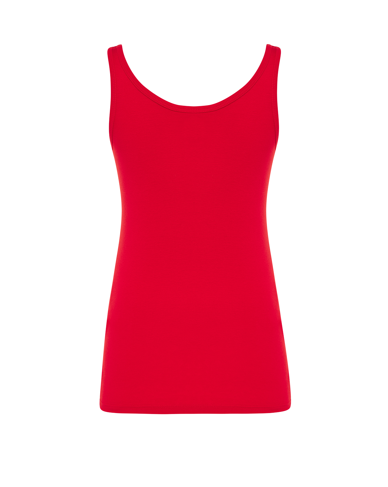 jhktshirt_tsulvctr_rd_back Camiseta Tirantes Finos Mujer Entallada - Victoria - Imagen 23