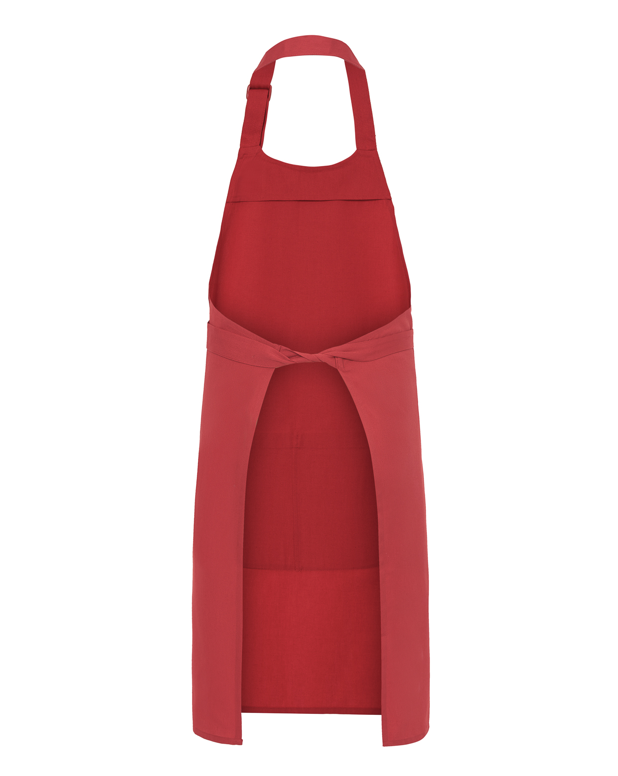 jhktshirt_wkparis_rd_back Delantal Laboral HosteleríaUnisex Workwear Largo Ajustable - Imagen 7