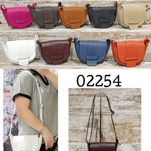 Bolso  Bandolera Piel con Solapa