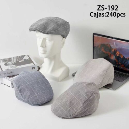 Boina Hombre Cuadros