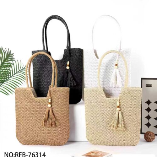 Bolso Shopper Rafia Verano