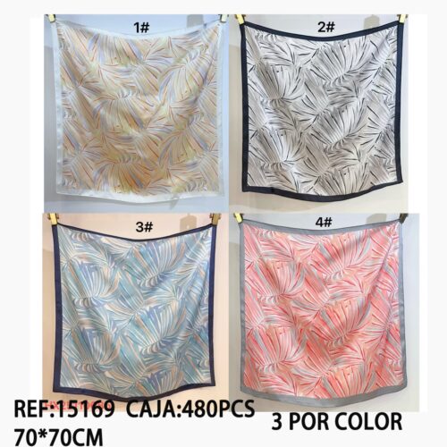 Pañuelo Cuadrado Estampado 70x70cm