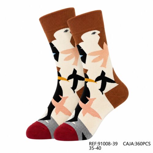 Calcetines Mujer Estampado Aguacates
