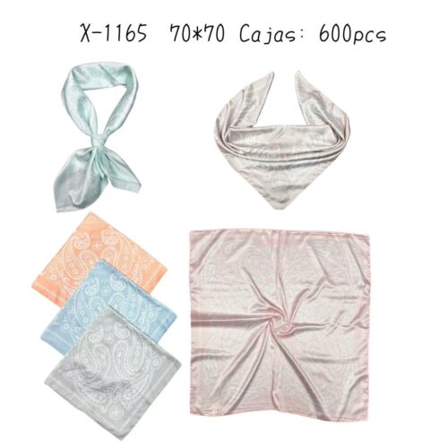 Pañuelo Estampado 70x70 cm