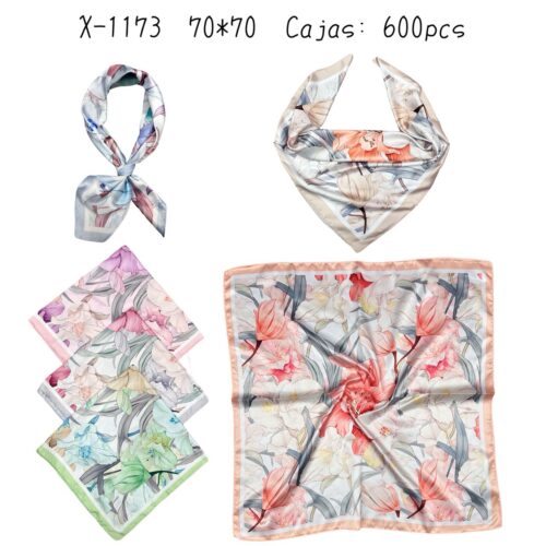 Pañuelo Estampado 70x70 cm