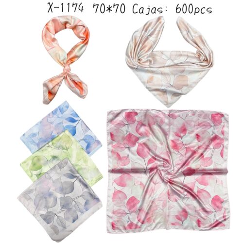 Pañuelo Estampado 70x70 cm
