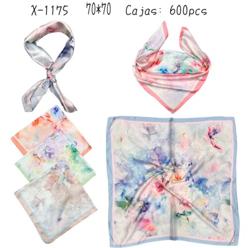 Pañuelo Estampado 70x70 cm