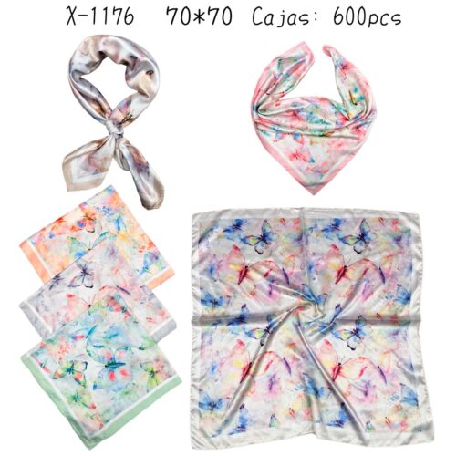 Pañuelo Estampado 70x70 cm