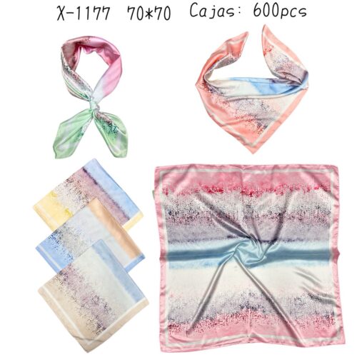 Pañuelo Estampado 70x70 cm