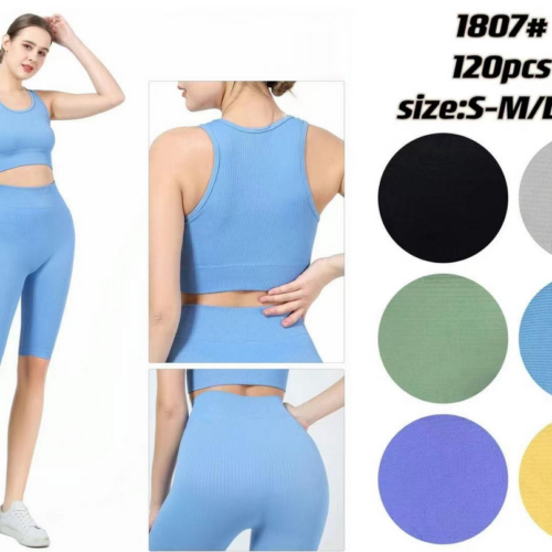 Conjunto Deportivo Top y Pantalón Corto Ciclista