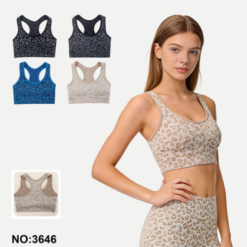 Top Deportivo Estampado Animal Print