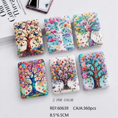 Espejo Estampado  Árbol