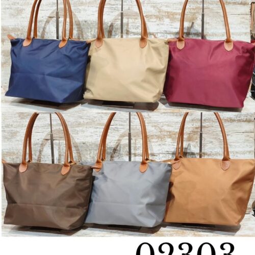 Bolso Shopper  Nylon con  Piel