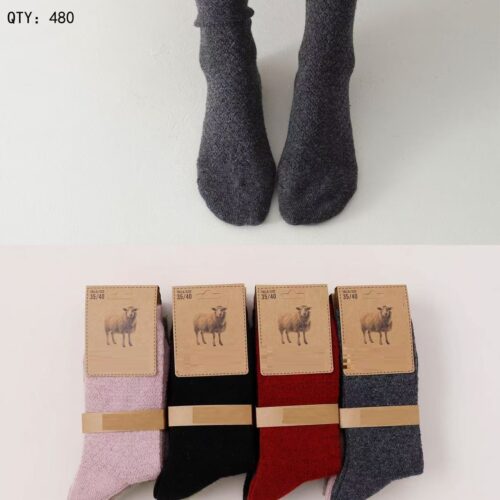 Calcetines Largos Mujer Liso