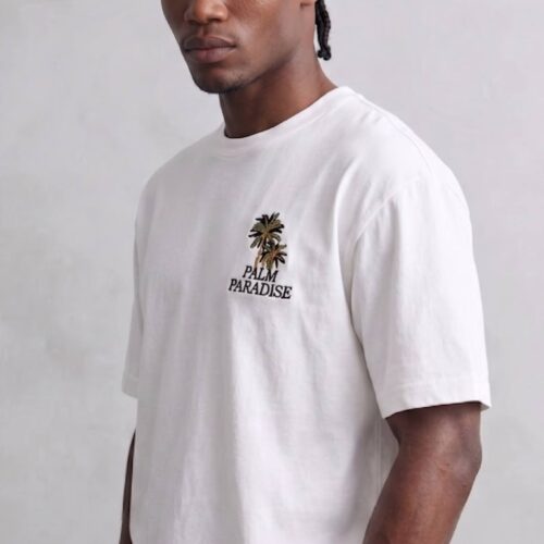 Camiseta Blanco Oversize Boxy Fit de Algodón