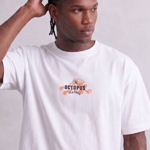 Camiseta Blanco Oversize Boxy Fit de Algodón