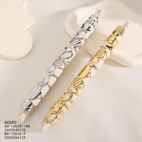 Tubo con 12 Anillos  Acero