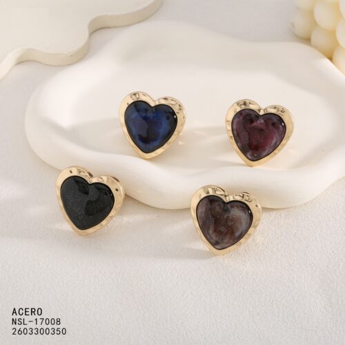 Anillo Maxi Acero Estilo Vintage con Piedra