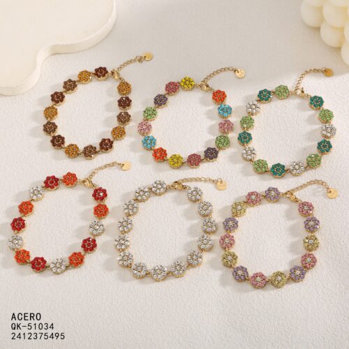 Pulsera Acero Circonitas