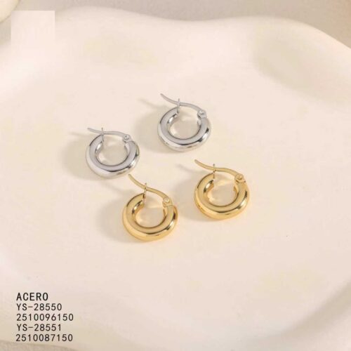 Pendientes Aro Acero