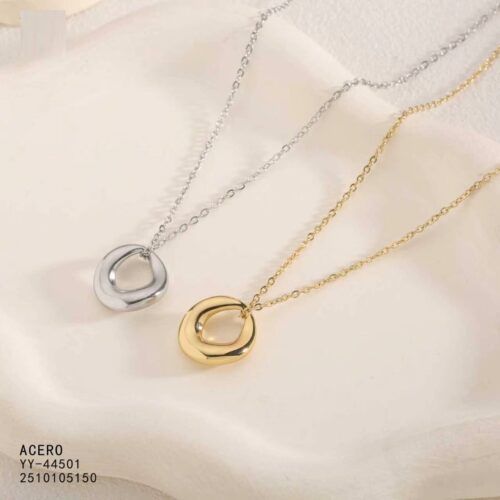 Collar Acero Colgante