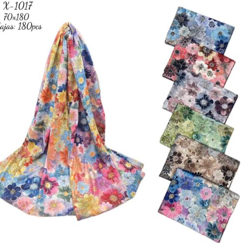 Pañuelos con Estampados de Flores
