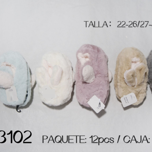 Zapatillas Casa Conejo Infantil
