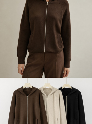 Chaqueta con Bolsillos Inferiores