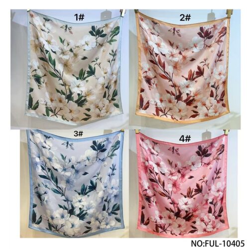 Pañuelos Estampado Flores Mujer