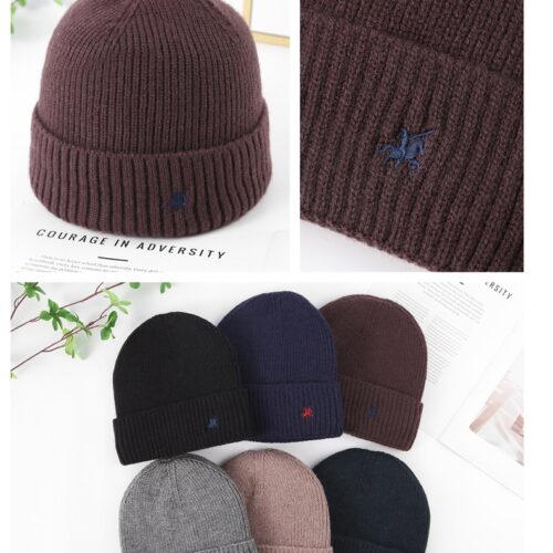 Gorro de Punto Canalé Invierno