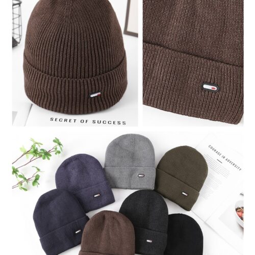 Gorro de Punto Canalé Invierno