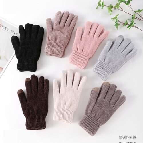 Guantes Liso Mujer